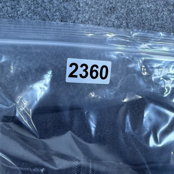 Abercrombie & Fitch Jeans Womens 25/0 Black 90s Straight Ultra High Rise Raw Hem - Picture 13 of 13